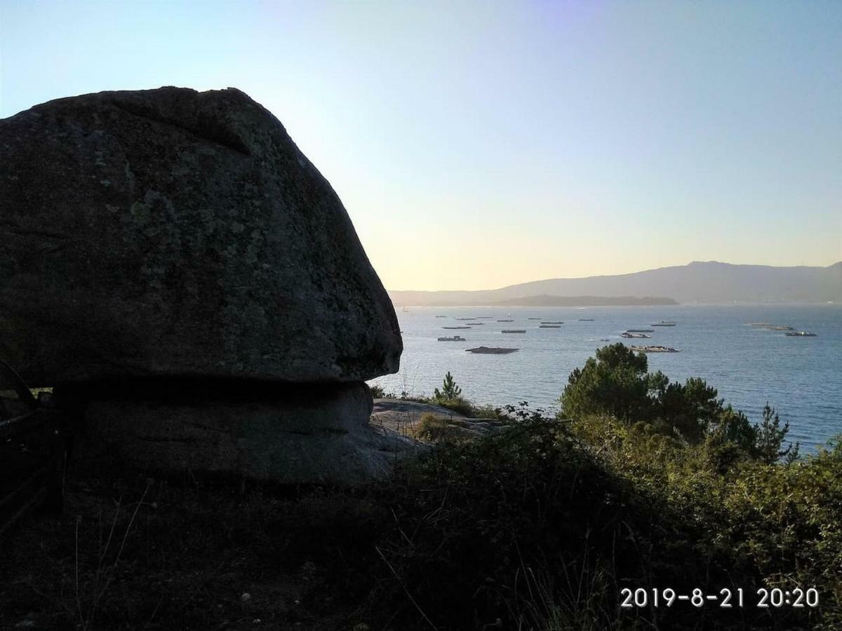 Piso Illa De Arousa, Rison Apartment Bagian luar foto